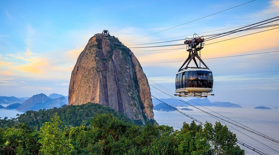 Bondinho do Pão de Açúcar no Rio de Janeiro