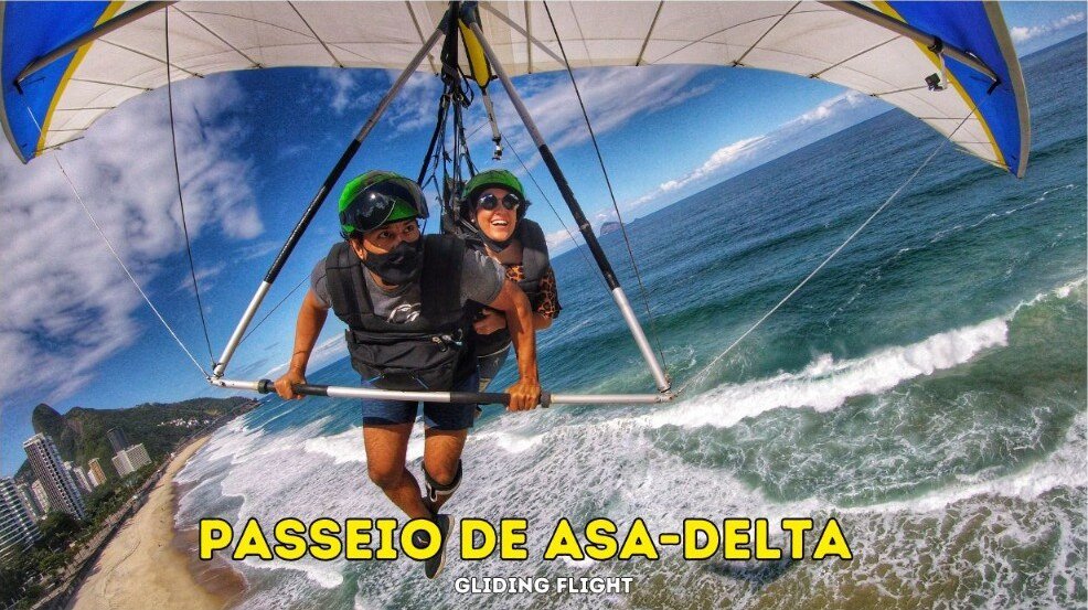 Passeio de asa-delta